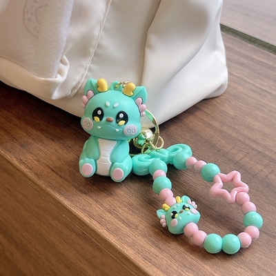 3.5cm*5cm PVC Dragon Keychain Καλό μικρό δώρο για σακίδιο κρεμασμένη αλυσίδα περιλαμβάνεται