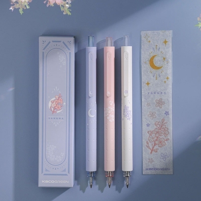 Υψηλή εμφάνιση Γεωργία Οδική Νύχτα Sakura Neutral Pen 3 Pack για το γραφείο Δώρο