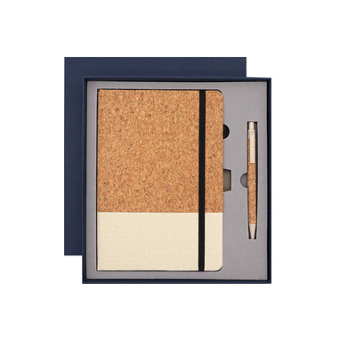 Γραφείο Cork Creative PU Splicing σημειωματάριο Business Set Ημέρα των Ευχαριστιών