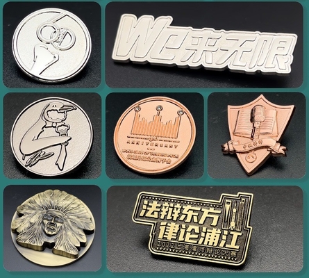 Προσαρμοσμένο καρτούν Animation Metal Lapel Pin Badge με μαλακή και σκληρή συλλογή σμάλτου