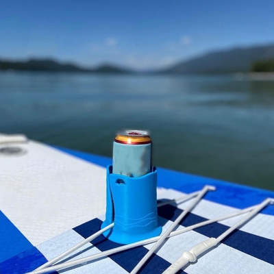 Blue Resin Crafts Kayak Κράτη ποτού για surfboard και μπουκάλι νερού 2024 ιδέες δώρο