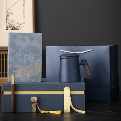 Εταιρικά Ετήσια Συνέλευση Δώρα Custom Brass Bookmark Gift Box Set για Τελικά σημειωματάρια