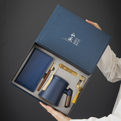 Εταιρικά Ετήσια Συνέλευση Δώρα Custom Brass Bookmark Gift Box Set για Τελικά σημειωματάρια