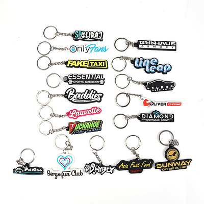 Προσαρμοσμένο λογότυπο Soft PVC Keychain για οποιαδήποτε σκηνή Σενάρια χρήσης Προωθήσεις