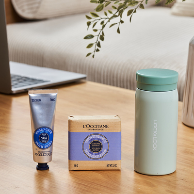 C Lock Thermos Mug L'Occitane Σαπούνι Κρέμα Χεριών Ιδανικό για τους επισκέπτες ξενοδοχείων και θέρετρων