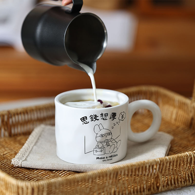 UV εκτύπωση Siqian Wanhou Mug Cute Cartoon κεραμικό φλιτζάνι για δωρεά ευημερίας των εργαζομένων