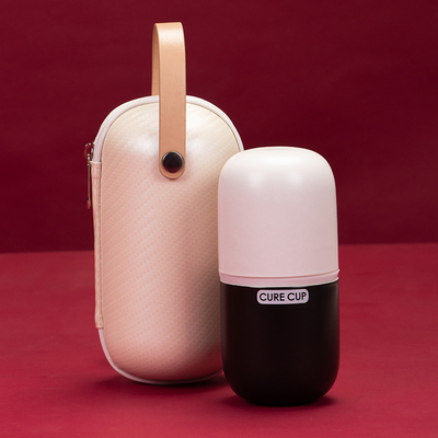 Δημιουργική κάψουλα Quick Cup Travel Kung Fu Tea Set για γραφικά 1 χρώμα Χρωματική εκτύπωση