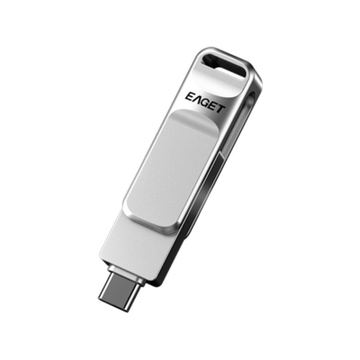 Τύπος C USB3.0 Δύο διεπαφές USB Drive περιστρεφόμενη σχεδίαση για πολλαπλής χρήσης τοποθέτηση αυτοκινήτου