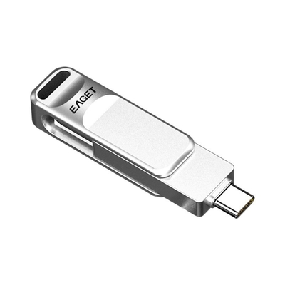 Τύπος C USB3.0 Δύο διεπαφές USB Drive περιστρεφόμενη σχεδίαση για πολλαπλής χρήσης τοποθέτηση αυτοκινήτου