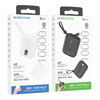 10000mAh Power Bank Πλήρως συμβατό με καλώδιο και κινητή τροφοδοσία