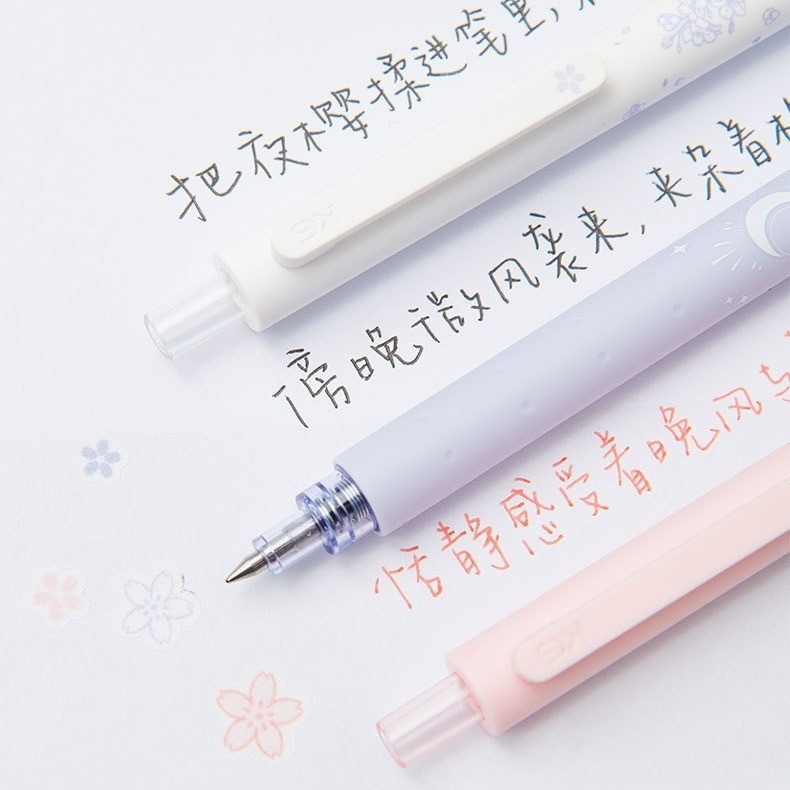 Υψηλή εμφάνιση Γεωργία Οδική Νύχτα Sakura Neutral Pen 3 Pack για το γραφείο Δώρο