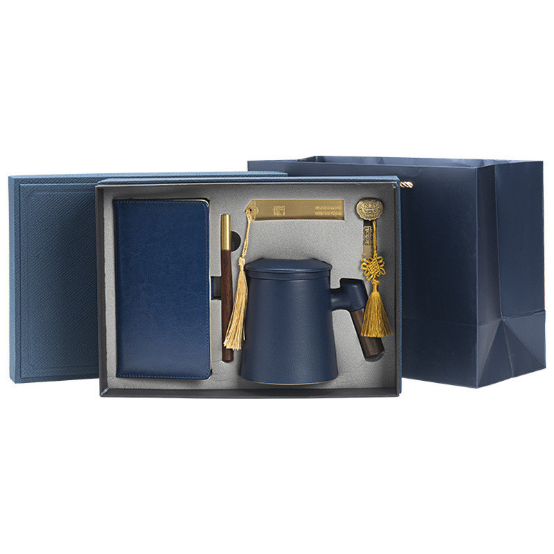 Εταιρικά Ετήσια Συνέλευση Δώρα Custom Brass Bookmark Gift Box Set για Τελικά σημειωματάρια