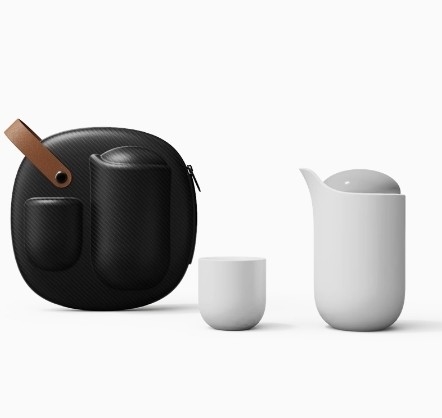Στυλ Παρουσίαση Συγκρότημα δώρων Naughty Pot Bubble G2 Tea Set Portable Quick Cup Συμπεριλαμβανομένου