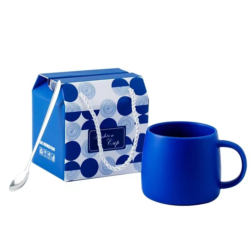 Προσαρμοσμένο λογότυπο αποδεκτό Geful Home Klein Blue Mug Color Boxrac για την ευκαιρία του έτους