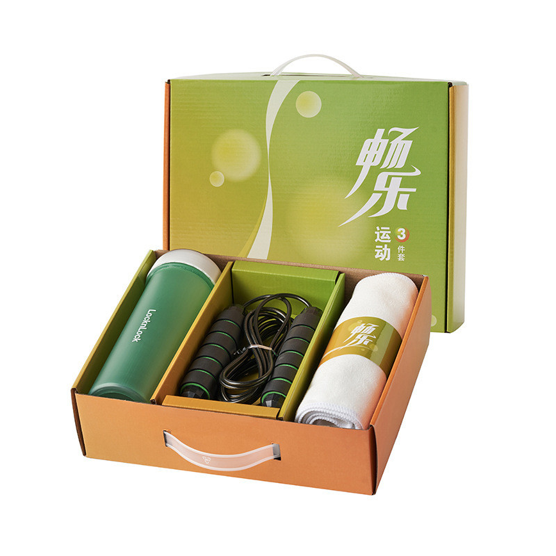 Το Le Buckle Water Cup Jumping Rope και το Towel Changle Sports Gift Box Set Office Products