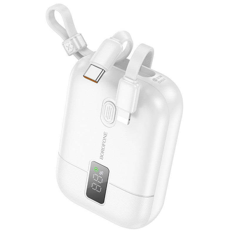 10000mAh Power Bank Πλήρως συμβατό με καλώδιο και κινητή τροφοδοσία